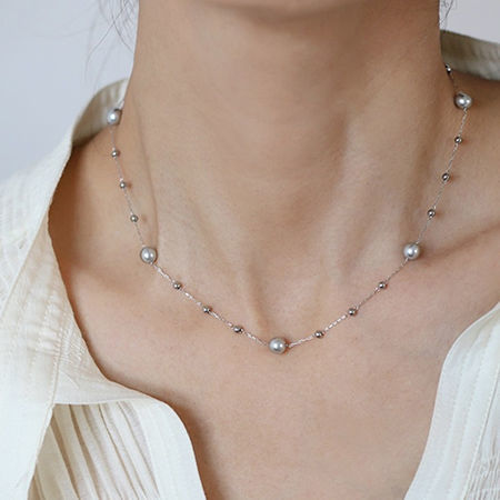 カテゴリ ステンレス製完成なチェーンネックレス 用の画像